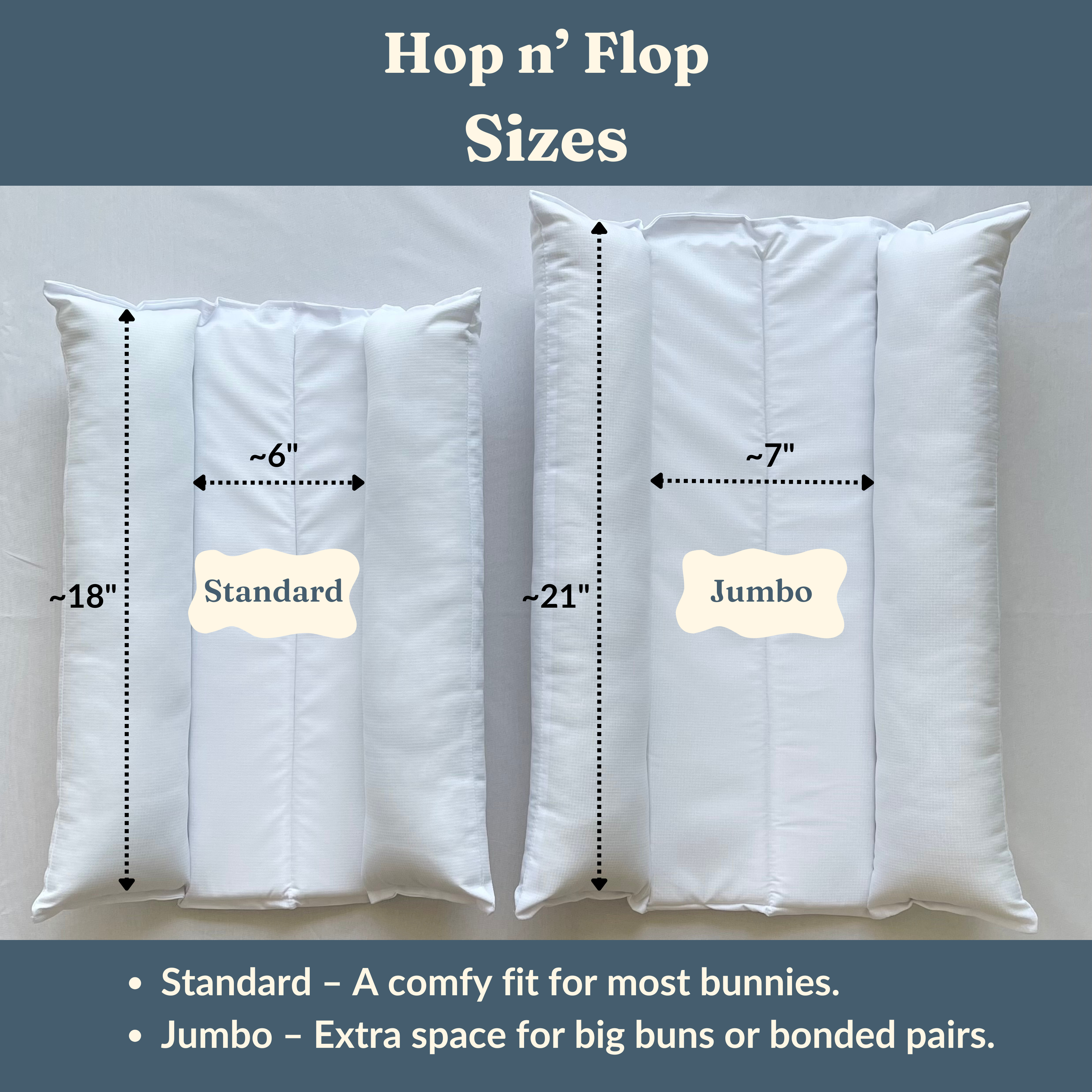 Hop n' Flop Bed – Full Set (Cushion + Cover)