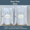 Hop n' Flop Bed – Full Set (Cushion + Cover)