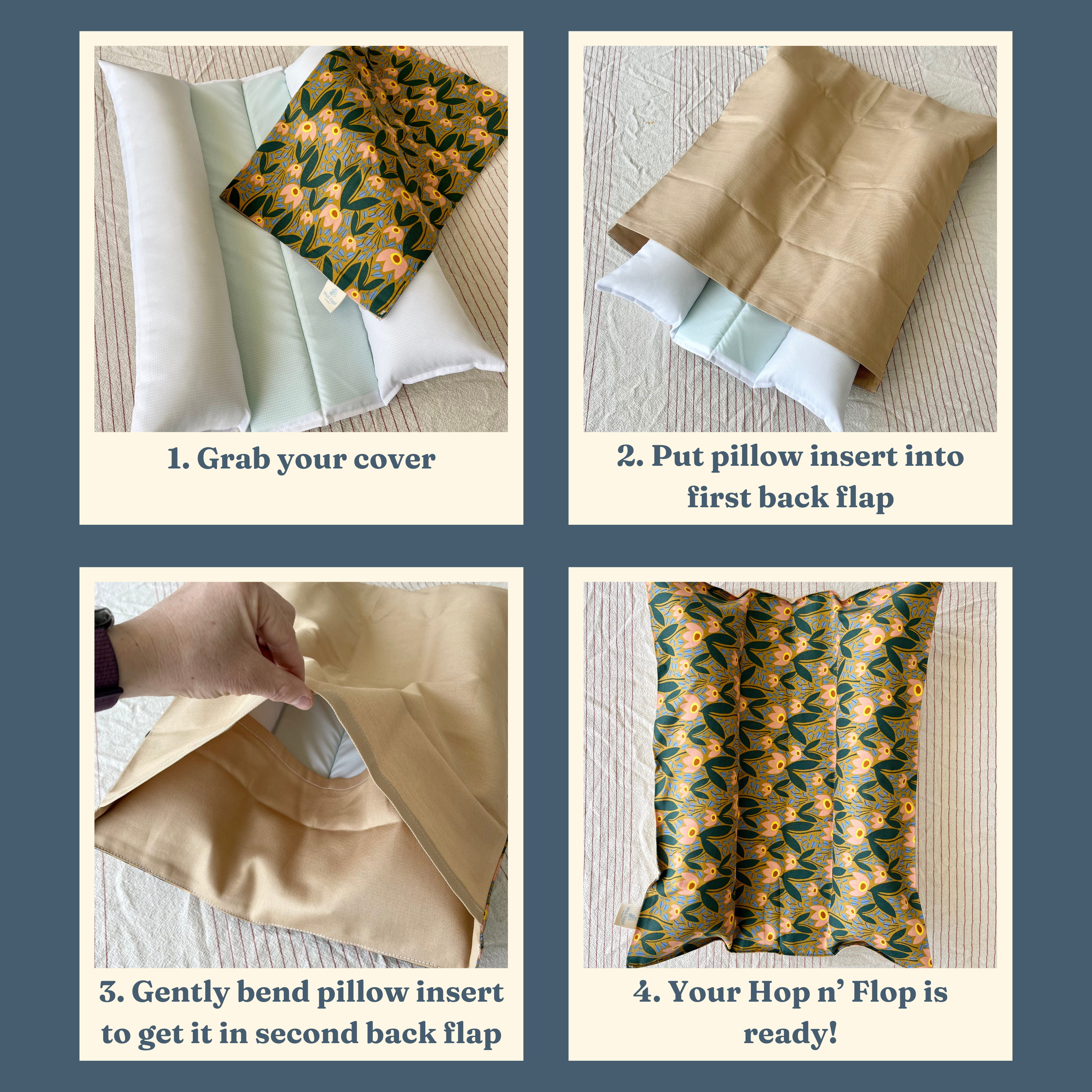 NEW! Hop n' Flop Snuggle Bed