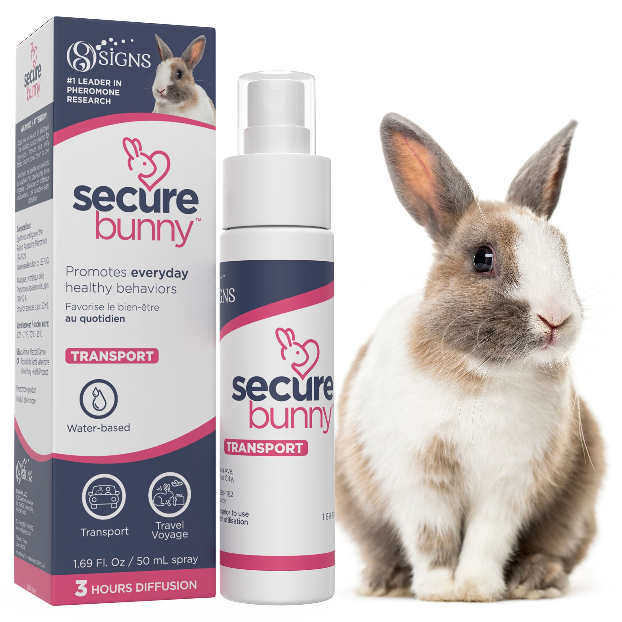 SecureBunny™ Transport Spray