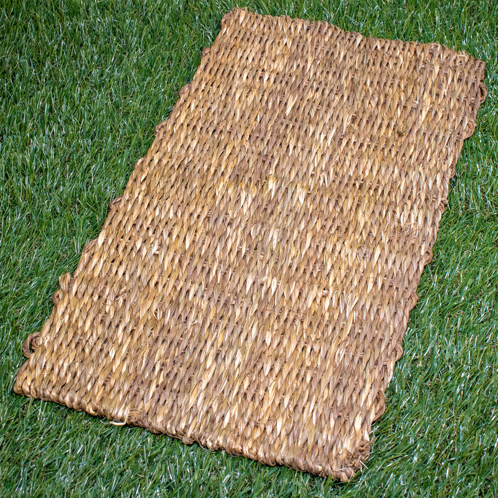 lowe's grass seed mat Double Weave Seagrass Mats