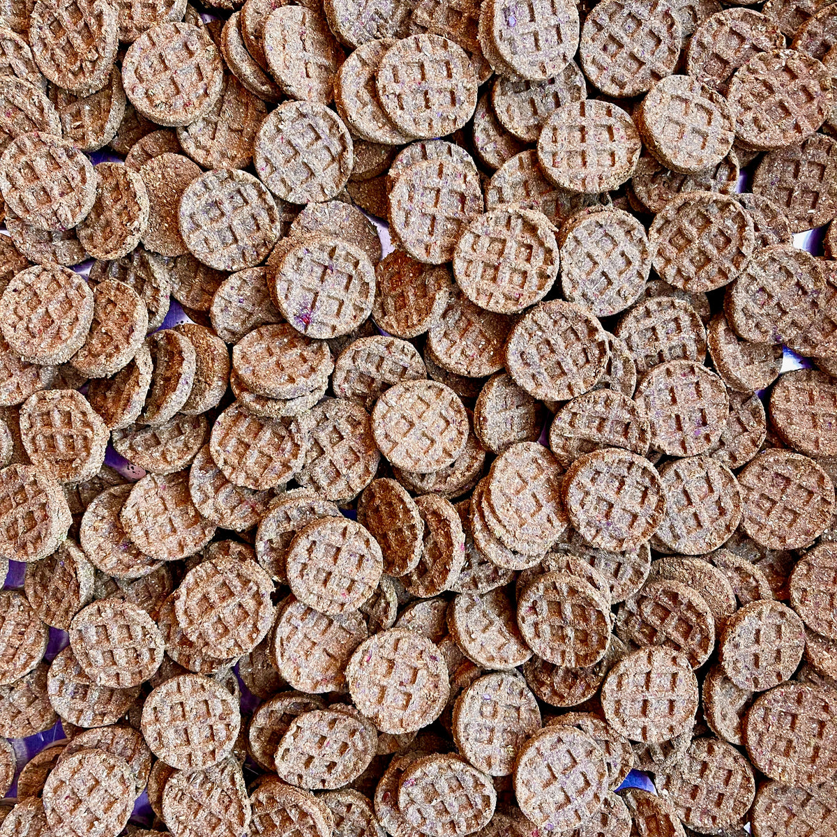 Mini Waffles – All-Natural Herbal Treats for Rabbits & Small Pets
