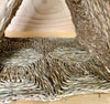 Triangle Tunnel & Mat | Natural Seagrass | Bunny Rabbit, Guinea Pig, Chinchilla, Small Pets | Hideaway House | Nontoxic | Handmade